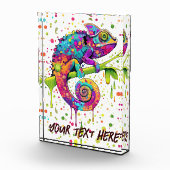 Bloc Photo Style d'aquarelle des teintures Chameleon (Droite)