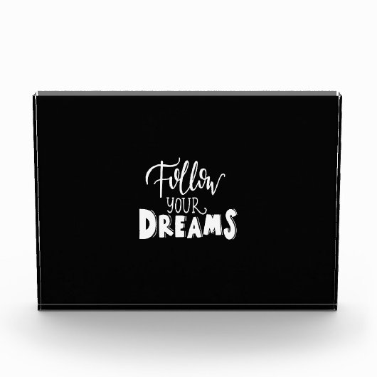 Bloc Photo suivre vos rêves (Devant)