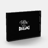 Bloc Photo suivre vos rêves (Gauche)