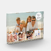 Bloc Photo Summer family vacation photo collage (Gauche)