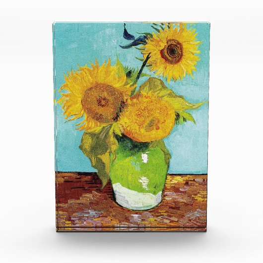 Bloc Photo Sunflowers Vincent van Gogh (Devant)