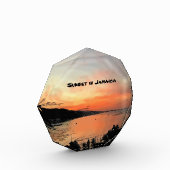 Bloc Photo Sunset en Jamaïque (Gauche)