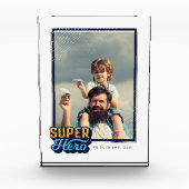Bloc Photo Superhero Comic Livre Cadeau Photo Pour Papa Keeps (Devant)