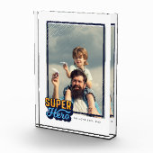Bloc Photo Superhero Comic Livre Cadeau Photo Pour Papa Keeps (Droite)