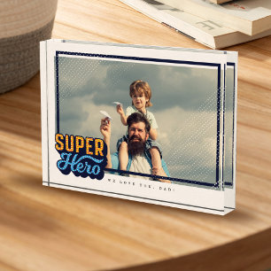 Bloc Photo Superhero Comic Livre Cadeau Photo Pour Papa Keeps