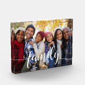 Bloc Photo Superposition de script de famille (Gauche)