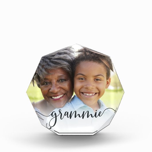 Bloc Photo Superposition de script Grammie Grand-mère (Devant)
