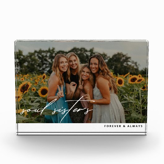 Bloc Photo Superposition de script Modern Soul Sisters (Devant)