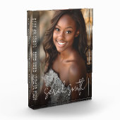 Bloc Photo Superposition de script moderne foncé pour la remi (Gauche)