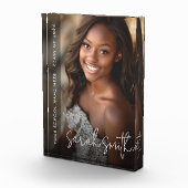 Bloc Photo Superposition de script moderne foncé pour la remi (Droite)