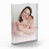 Bloc Photo Superposition de script personnalisé Amour (Gauche)