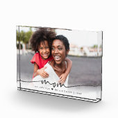 Bloc Photo Superposition de script pour maman | Nous t'aimons (Droite)