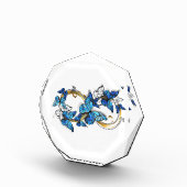 Bloc Photo Symbol Infinity of Blue Morpho Butterflies (Droite)