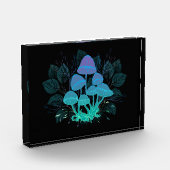 Bloc Photo Tabourets dans Bushes (Gauche)