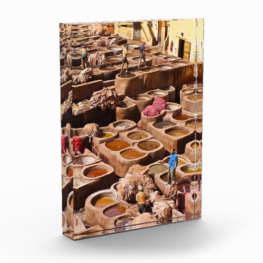 Bloc Photo Tanneries marocaines (Gauche)