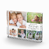 Bloc Photo Tante We Love You Modern Script Collage (Droite)