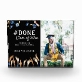 Bloc Photo #Terminé | Simple Graduate Name Class Year & Schoo (Devant)