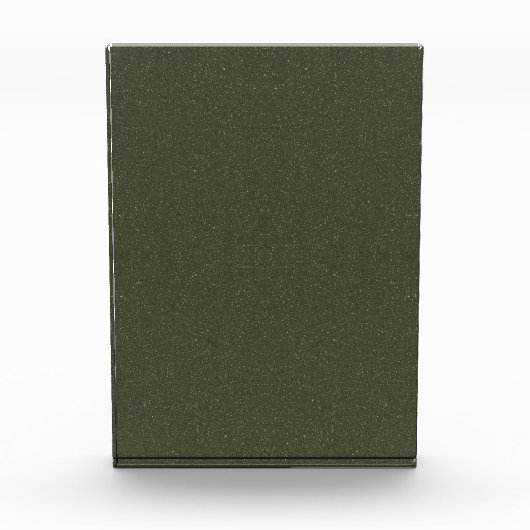 Bloc photo texturé vert de mousse - personnalisabl (Devant)