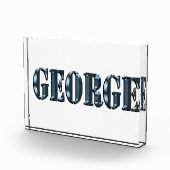 Bloc Photo "The Blue Dimension Name of George" (Droite)
