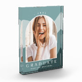 Bloc Photo Tonal Stripes Graduation Keepsaké (Gauche)