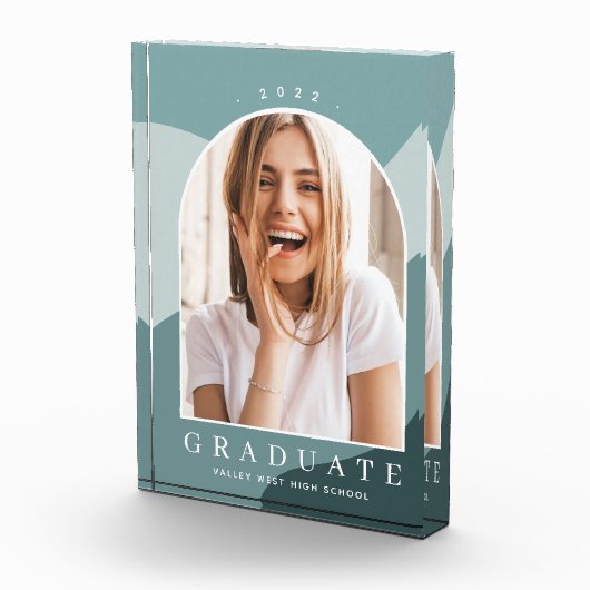 Bloc Photo Tonal Stripes Graduation Keepsaké (Droite)