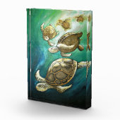 Bloc Photo Tortues Baignade au soleil (Droite)