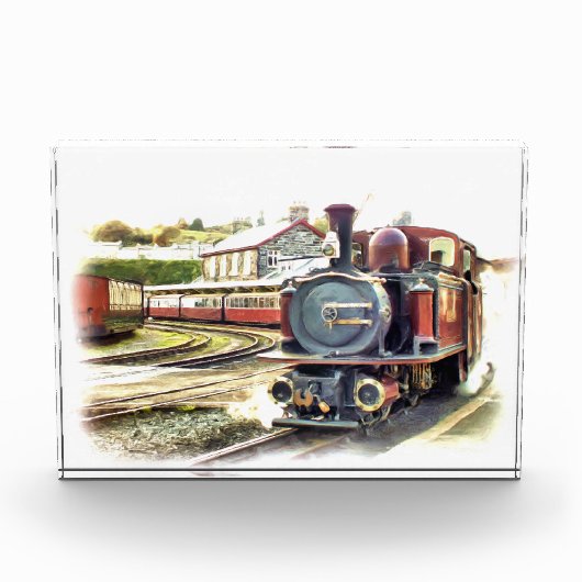 BLOC PHOTO TRAIN À VAPEUR (Devant)