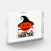 Bloc Photo Treck Trat Citrouille Sourire (Gauche)