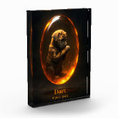 Bloc Photo Treeing Tennessee Brindle Memorial Photo Block (Gauche)