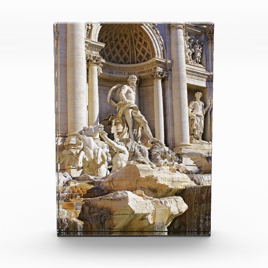 Bloc Photo Trevi fountain (Devant)