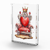 Bloc Photo Trône de la Reine des Coeurs (Droite)