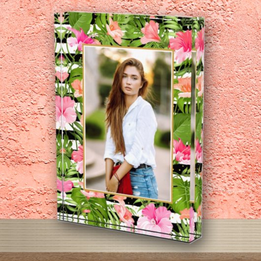 Bloc Photo Tropcal Flowers