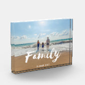 Bloc Photo Typographie de la brosse familiale (Gauche)