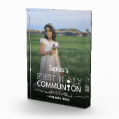 Bloc Photo Typographie moderne Première communion sainte (Droite)