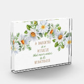 Bloc Photo Une Fille Est Un Miracle (Gauche)