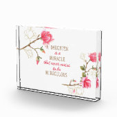 Bloc Photo Une Fille Est Un Miracle (Droite)