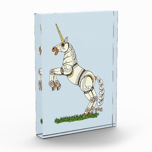 Bloc Photo Unicorne mécanique (Gauche)