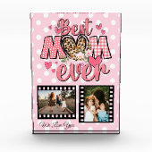 Bloc Photo Unique Meilleure Maman Jamais Photo Collage Person (Devant)