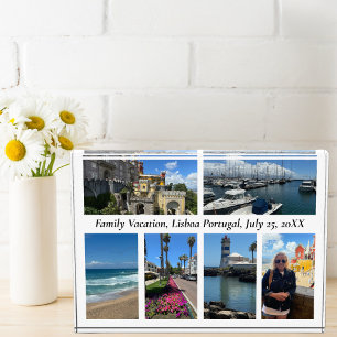 Bloc Photo Vacances en famille Cadeau de voyage, 6 Photo pers