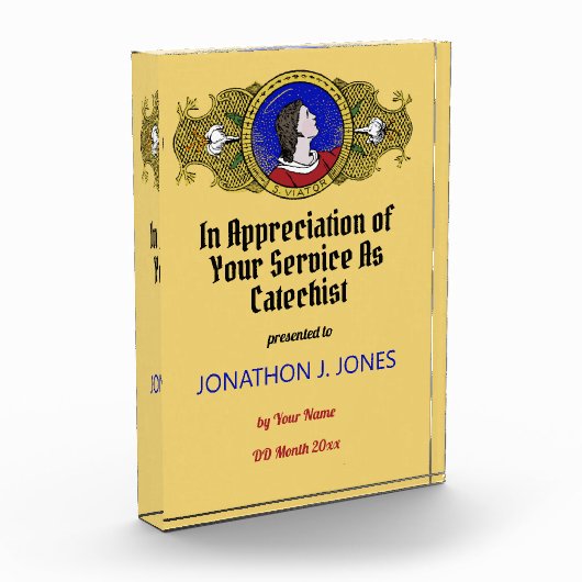 Bloc Photo Viator de Lyon le Catéchiste (LD 001) (Gauche)