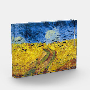 Bloc Photo Vincent van Gogh - Champ de blé aux corbeaux