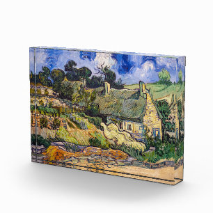 Bloc Photo Vincent Van Gogh - Chaumières à Cordeville