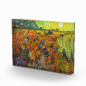 Bloc Photo Vincent van Gogh - Le vignoble rouge (Droite)
