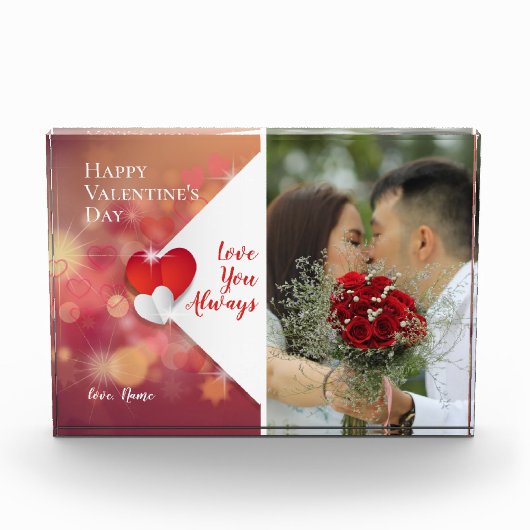 Bloc Photo Vous aimez toujours |Valentines Arrière - plan des (Devant)