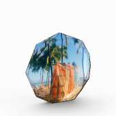 Bloc Photo Waikiki Beach Surboards (Gauche)