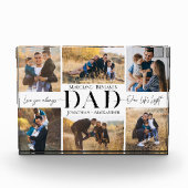 Bloc Photo We Love You Dad Simple Father Collage Keepsake (Devant)