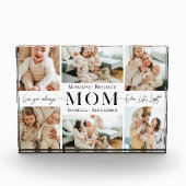 Bloc Photo We Love You Mom Simple Mother Collage Keepsake (Devant)