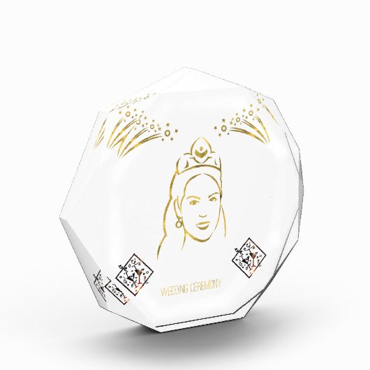 Bloc Photo wedding ceremony style (Gauche)