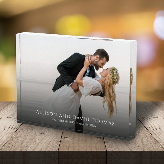 Bloc Photo Wedding Photo Minimalist Couple Simple Picture