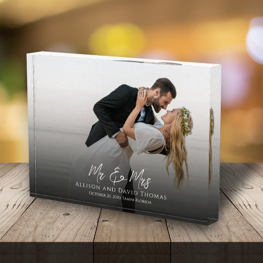 Bloc Photo Wedding Simple Photo Minimalist Couple Calligraphy